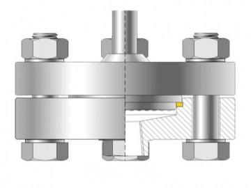 Aplisens S-Comp 10MPa Threaded seals with large diaphragm